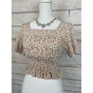Woman’s small smocked top